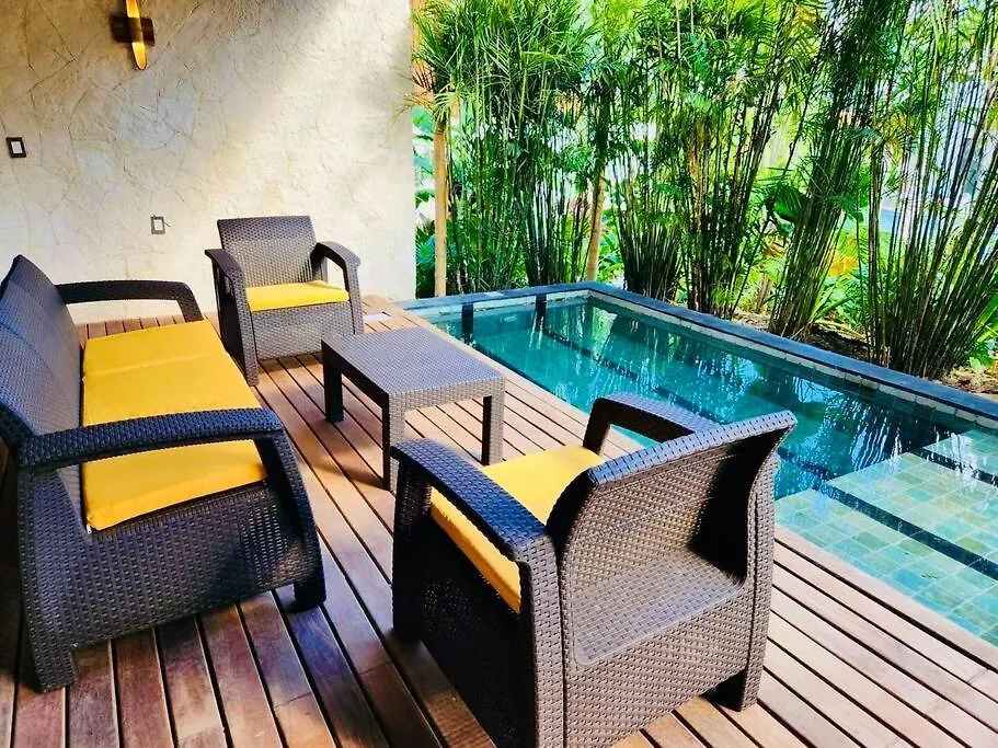 Luxurious Jungle Condo And Private Cenote Tulum 0*,  Mexico